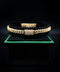 10K Yellow Gold Diamond Pavé Cuban Link Bracelet – 8" – 6mm – 2.47ctw