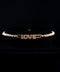 Hulchi Belluni 18K Rose Gold Love Slide Bracelet