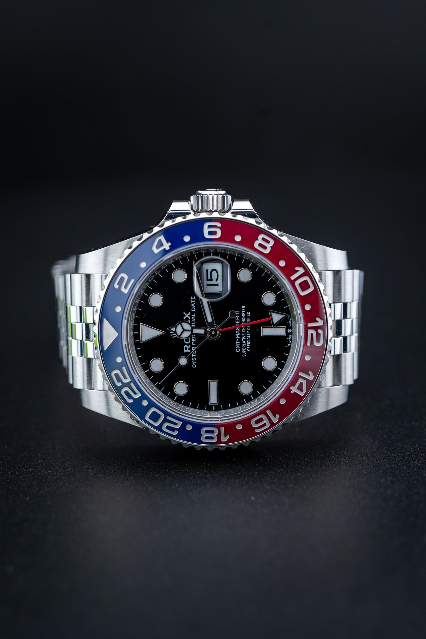 2022 Rolex GMT-Master II “Pepsi” – 126710BLRO – Stainless Steel – Preowned – Complete Set