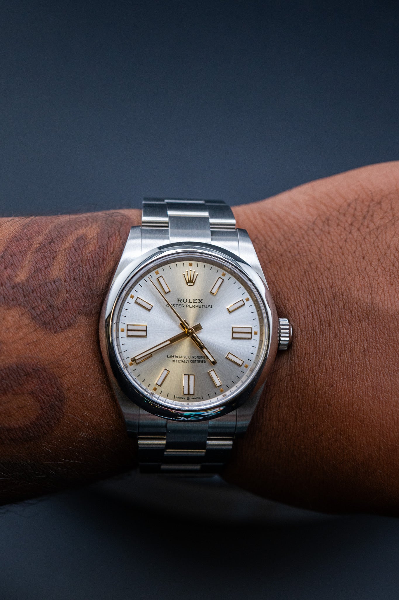 2025 Rolex Oyster Perpetual 41 – Silver Dial – Brand New, Complete Set