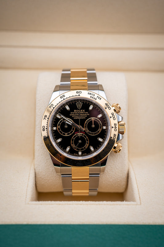 2023 Rolex Daytona – Two-Tone Black Dial – Ref. 116503 – Complete Set