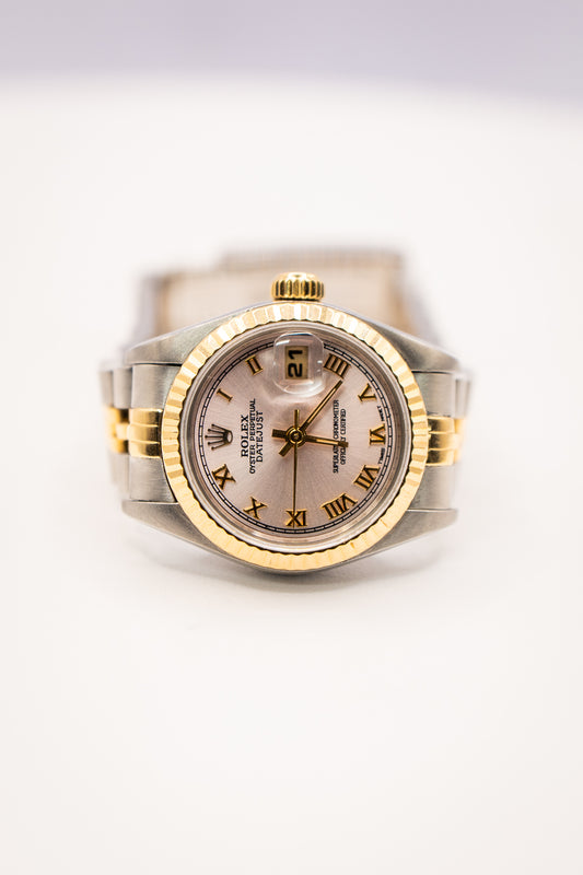 Rolex Datejust Lady 26 Ref. 69173 - Two-Tone, Refinished Champagne Dial