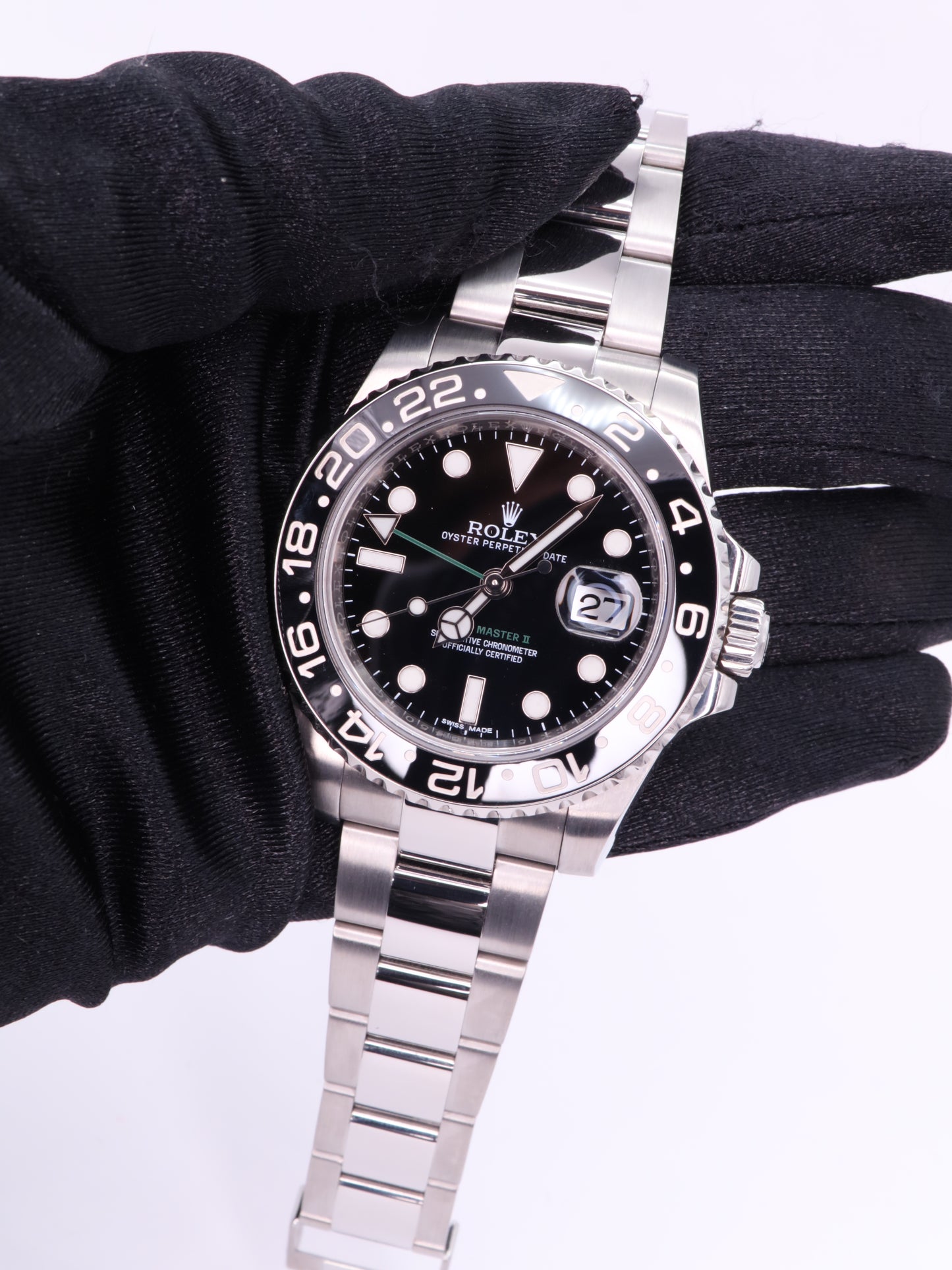 2015 Rolex GMT-Master II Ref. 116710LN - Black Bezel, Complete Set image 9