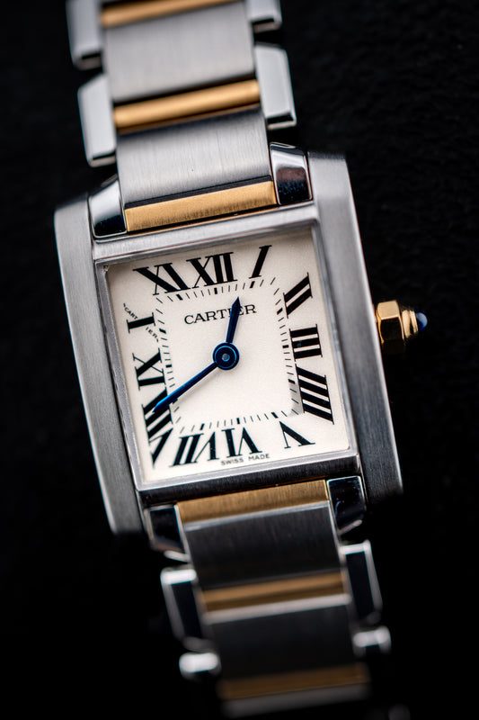 Cartier Tank Française W51007Q4 Two-Tone Ladies Watch (Preowned) – Watch Only