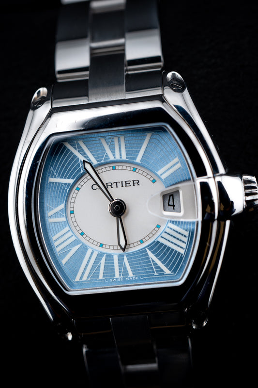 Pre-Owned Cartier Roadster Stainless Steel Quartz – Ref. W62053V3