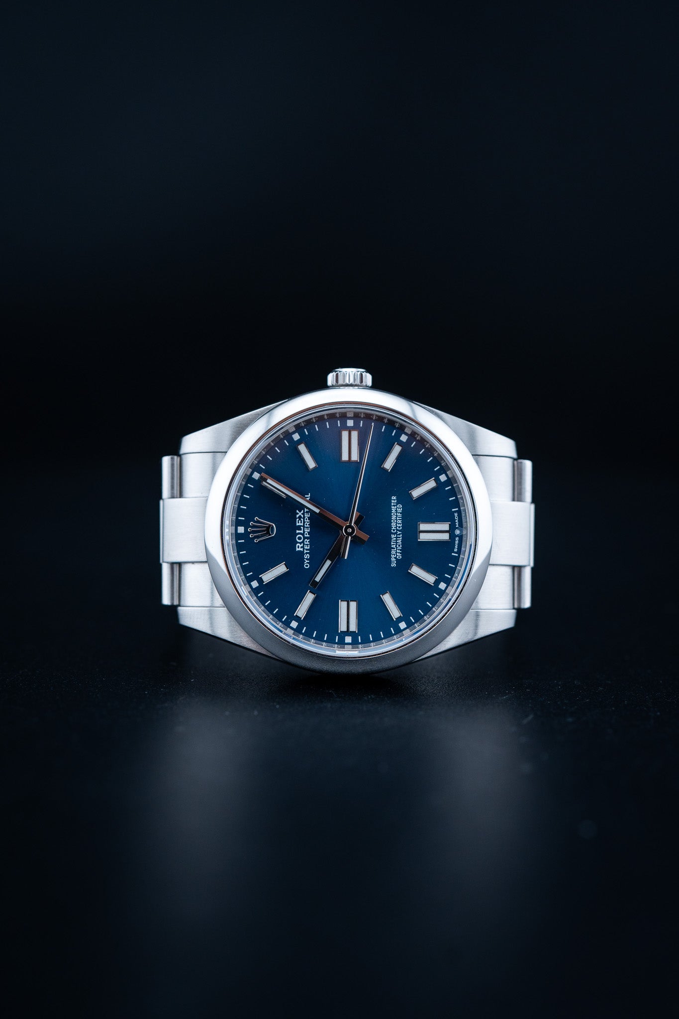 2020 Rolex Oyster Perpetual 41 Blue Dial – Ref. 124300 – Mint Complete Set