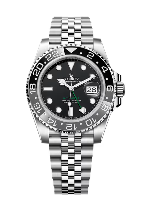 New 2025 Rolex GMT-Master II "Bruce Wayne" Ref. 126710GRNR - Black Dial