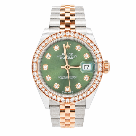 2025 Rolex Datjust - Rose Gold Olive Dial - Ref. 279381RBR