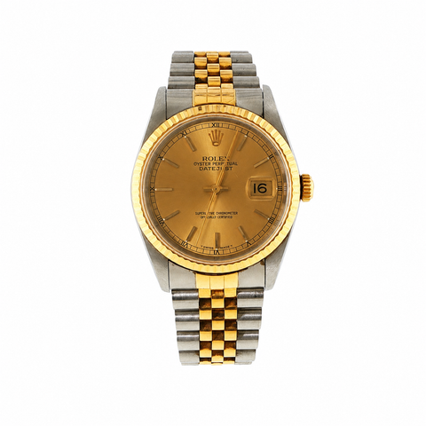 Pre-Owned Rolex Datejust | Two-Tone Jubilee | Champagne Dial | Ref.12633