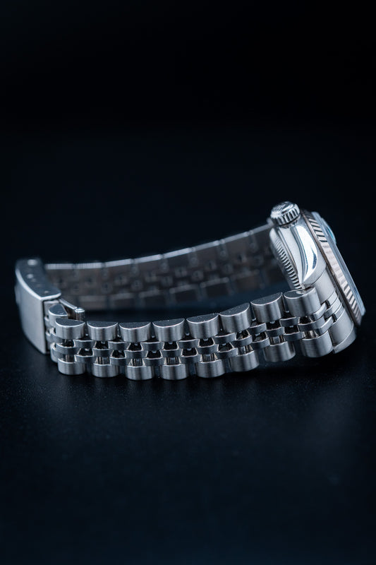 Rolex Datejust 26mm – Light Blue Dial – Fluted Bezel – Jubilee Bracelet – Ref. 79174