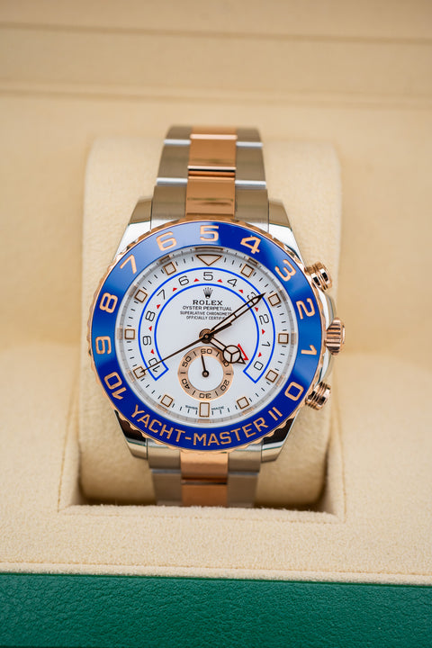 2020 Rolex Yacht-Master II – Ref. 116681 – Two-Tone – Complete Set