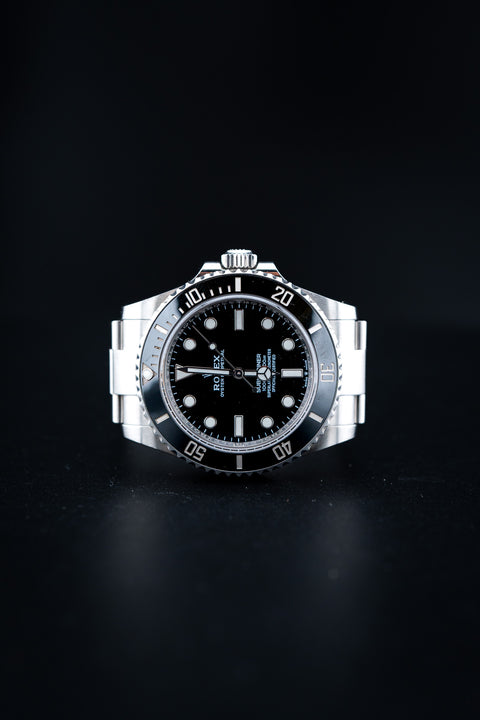 2022 Rolex Submariner No Date – Black Dial – Ref. 124060 – Mint Complete Set