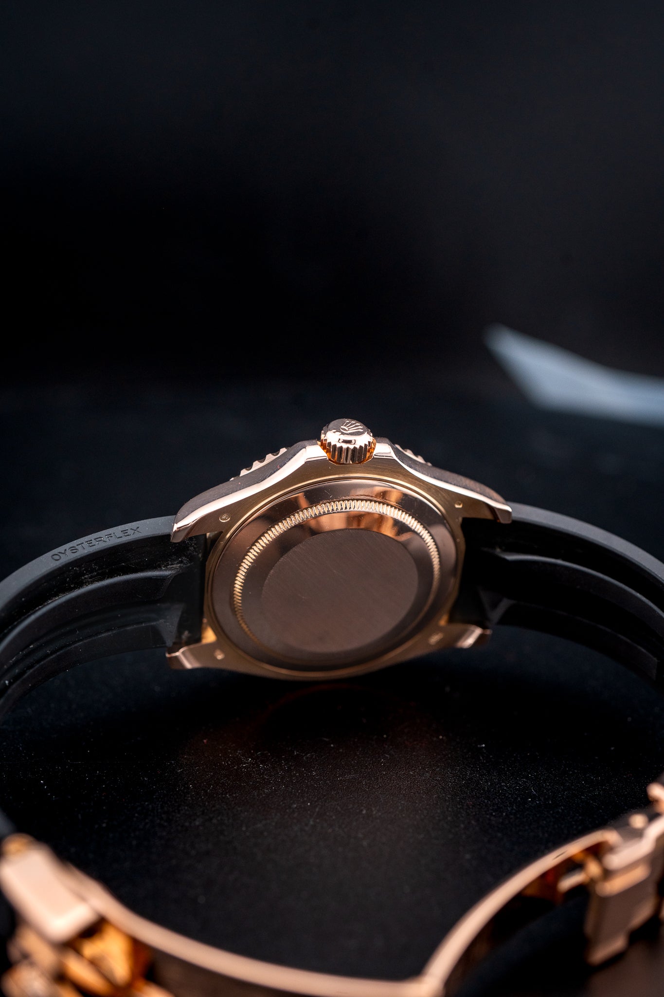 Rolex Yacht-Master 40 Ref. 116655 - Everose Gold, Black Dial