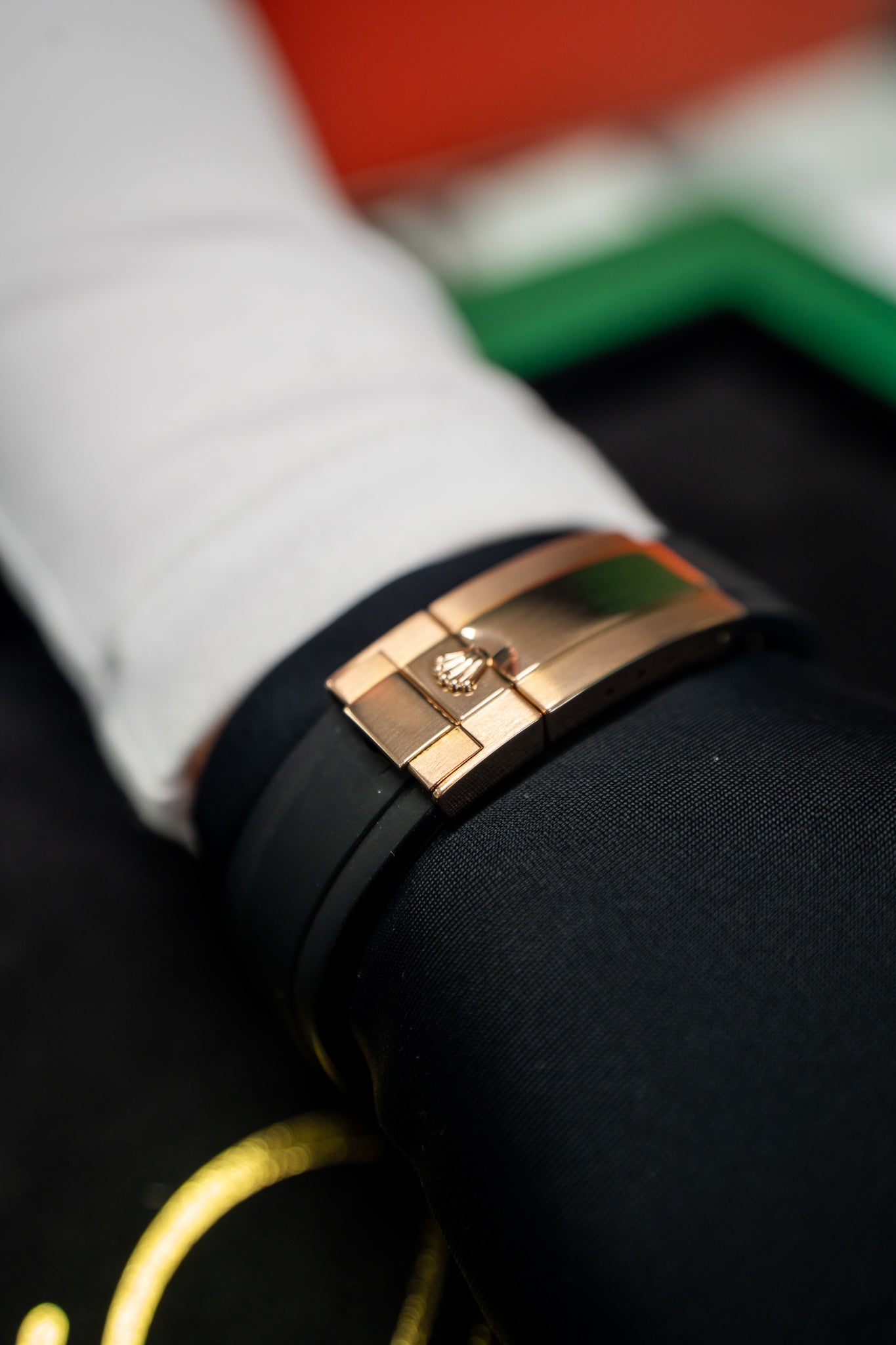 Rolex Yacht-Master 40 Ref. 116655 - Everose Gold, Black Dial