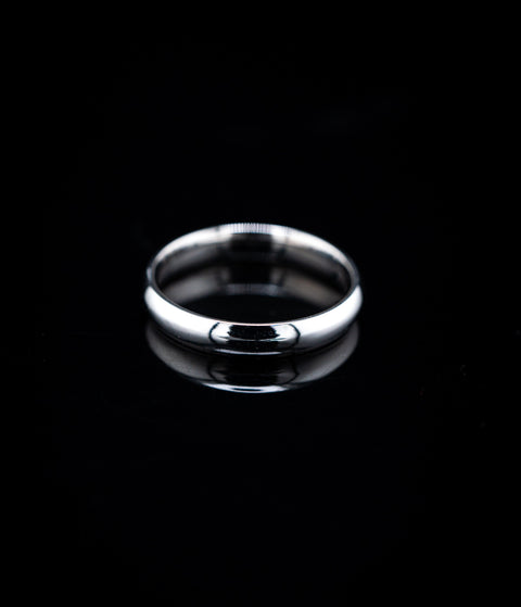 10K White Gold Classic Wedding Band – Size 6 – 2.23g