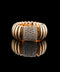 18K Rose Gold Hulchi Belluni Stretch Bar Ring