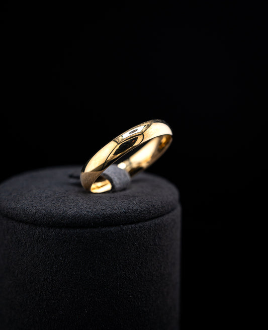 10K Yellow Gold Classic Wedding Band – Size 10 – 3.24g