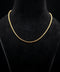 18K Yellow Gold Venetian Box Chain Necklace – 18” – 21.5g