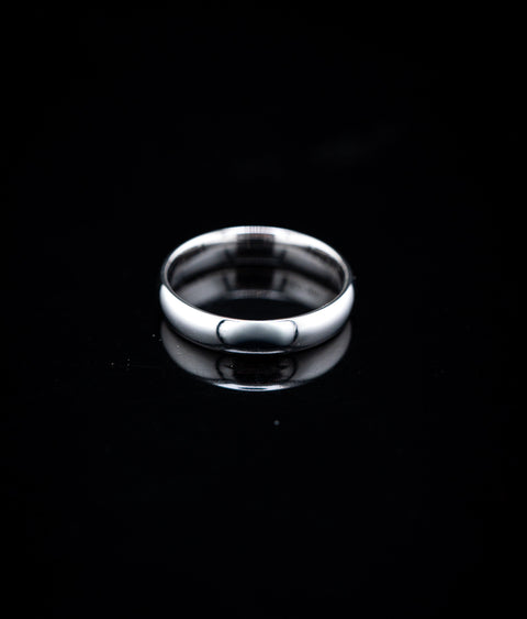 10K White Gold Wedding Band Size 7