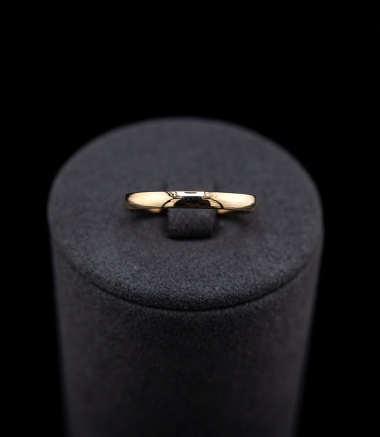 10K Yellow Gold Classic Wedding Band – Size 6 – 1.71g