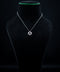14K White Gold Pave Diamond Star of David Pendant Set – 0.50 CTW – 1.14g