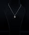 14K White & Rose Gold Two-Tone Blue Topaz Pendant Necklace – 0.50ctw