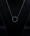 14K White Gold Lab Diamond Round Scatter Necklace – 1.80 CTW – VS Clarity, D–F Color