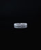 10K White Gold Lab Diamond Round Cut Eternity Band Ring Size 6