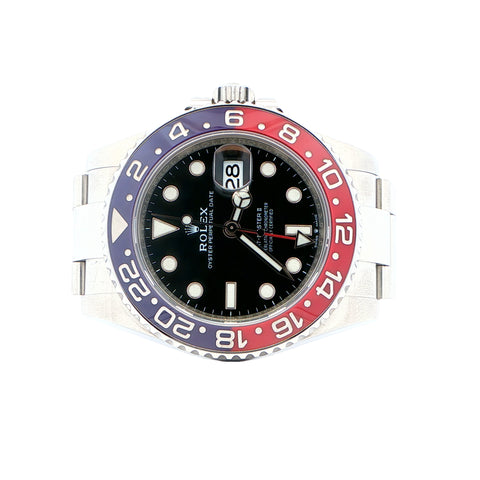2021 Rolex GMT-Master II “Pepsi” – 126710BLRO – Oyster Bracelet – Preowned – Complete Set
