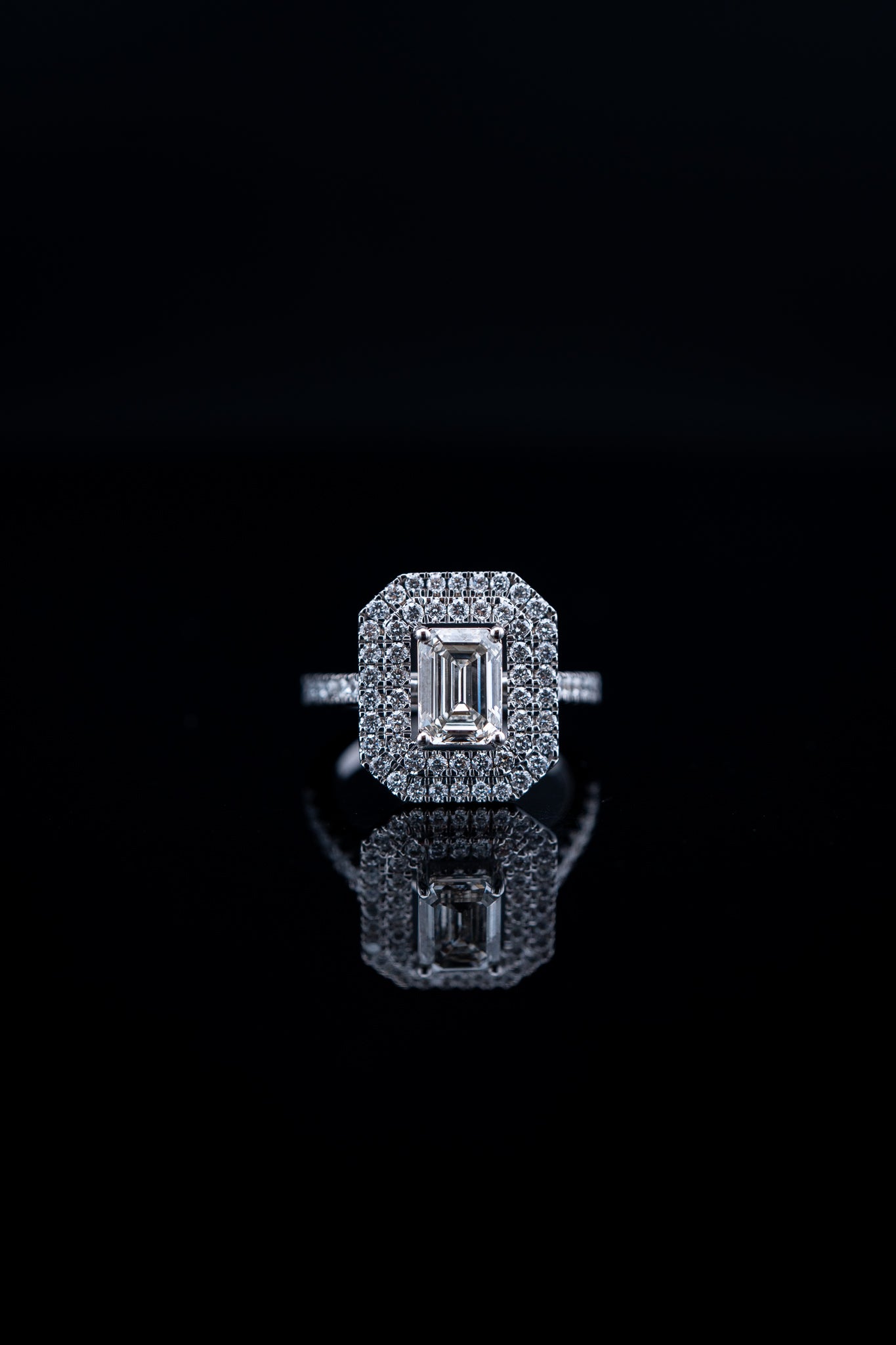10K White Gold Lab Diamond Solitaire Ring – 2.24 CTW – Size 6.5