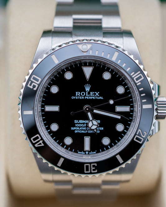 2025 Rolex Submariner No Date – 124060 – Black Dial – Brand New – Complete Set