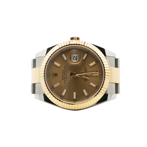2025 Rolex Datejust | Two Tone Oyster | Fluted Champagne Dial | Ref. 126333