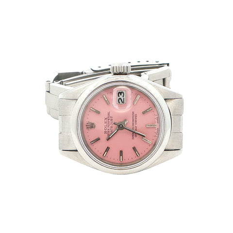 Rolex Datjust Pink Dial Oyster Bracelet 26mm ref. 69174