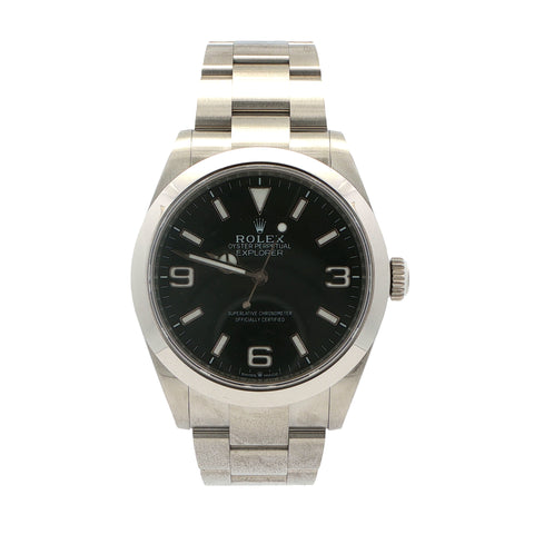 2025 Rolex Explorer I | Black Dial | Complete Set