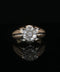 10K Yellow Gold Diamond Cluster Ring
