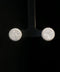 18K White Gold Diamond Button Pave Earrings
