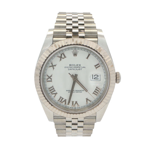 2026 Rolex Datejust White Roman Dial Jubilee