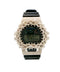 Custom iced out Casio G-Shock GW6900U watch with diamond thorn bezel and black digital dial