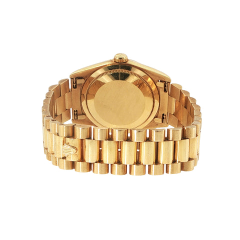 18K Yellow Gold Rolex Day-Date | Factory Diamond Dial | ref. 18238A