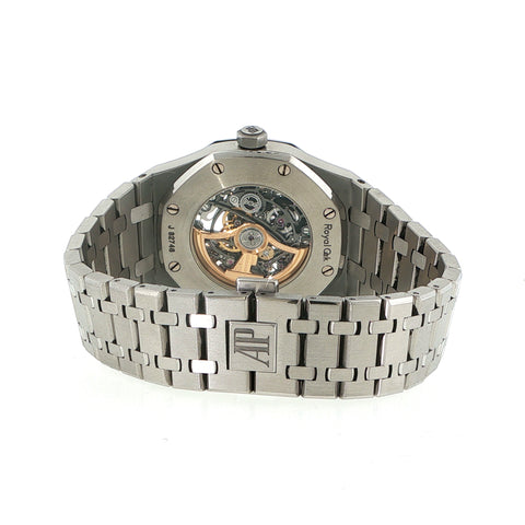 2019 Audemars Piguet Royal Oak | Black Skeleton Dial | Ref. 15407ST.OO.1220ST.01