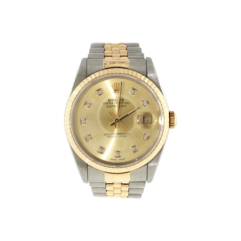 Rolex Datejust 36mm | Two-Tone | Diamond Dial | Ref. 16233