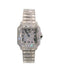 Custom Iced Out Cartier Santos 27mm | Lab Diamond VS+ DEF Color | 13 CTW