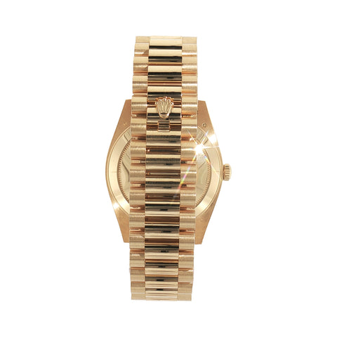 2023 Rolex Day-Date | Yellow Gold | Factory Diamond Bezel | Ref. 228348RBR