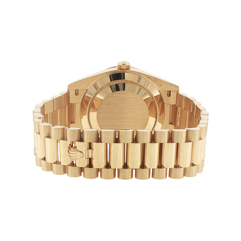 2023 Rolex Day-Date | Yellow Gold | Factory Diamond Bezel | Ref. 228348RBR