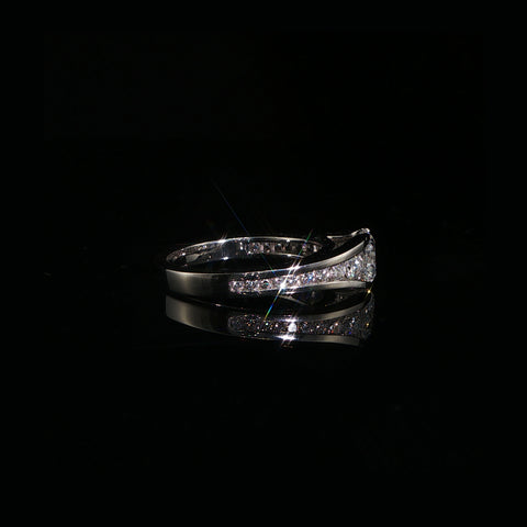 14K White Gold Diamond Engagement Ring | 1.5 CTW | Size 7.5