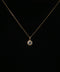 18K Yellow Gold Round Diamond Pendant | 0.7 CTW | 16-18 Inch
