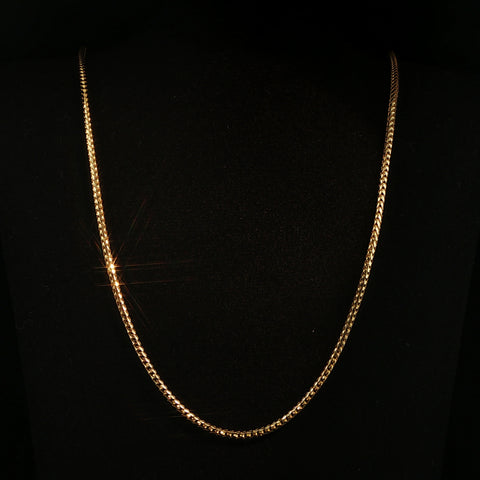10K Yellow Gold Franco Chain | 26 Inch | 22.5 Grams