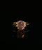 18K Yellow Gold Morganite Cocktail Ring | 2.63 CTW | Size 6