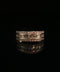 14K Yellow Gold Natural Diamond Three-Row Ring | 1.0 CTW