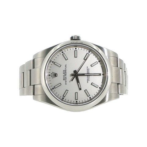 2019 Rolex Oyster Perpetual 39mm | White Dial | Ref. 114300
